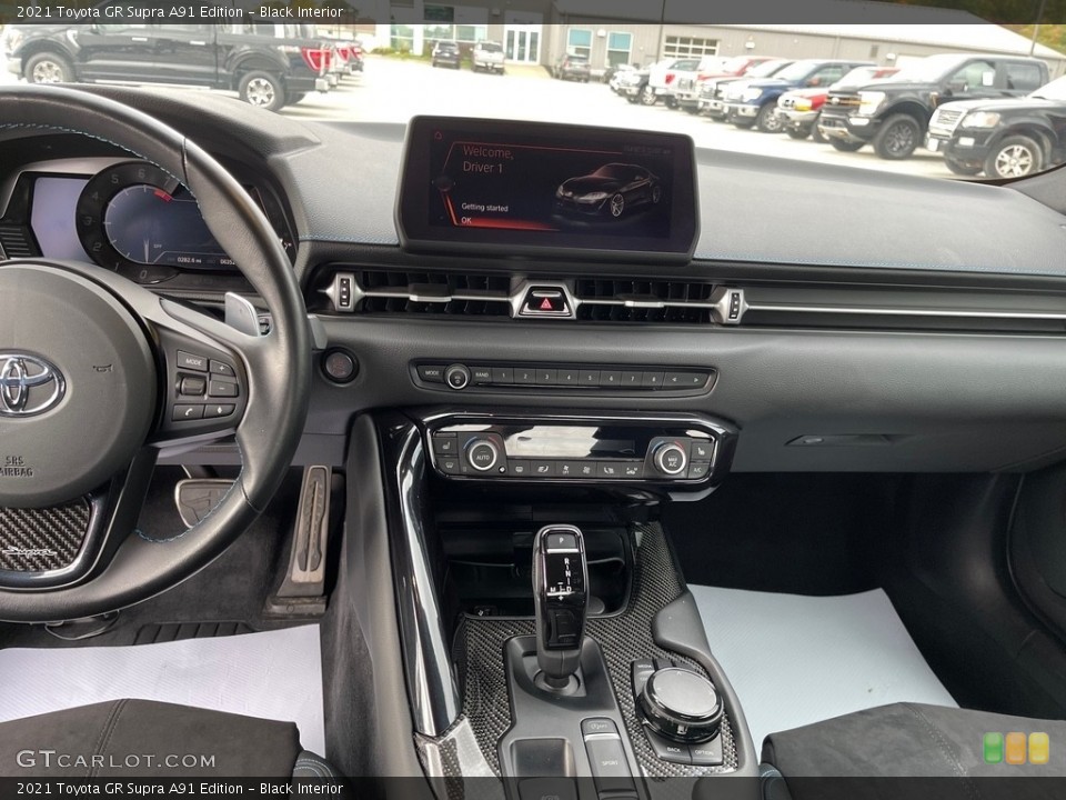 Black Interior Dashboard for the 2021 Toyota GR Supra A91 Edition #145037901