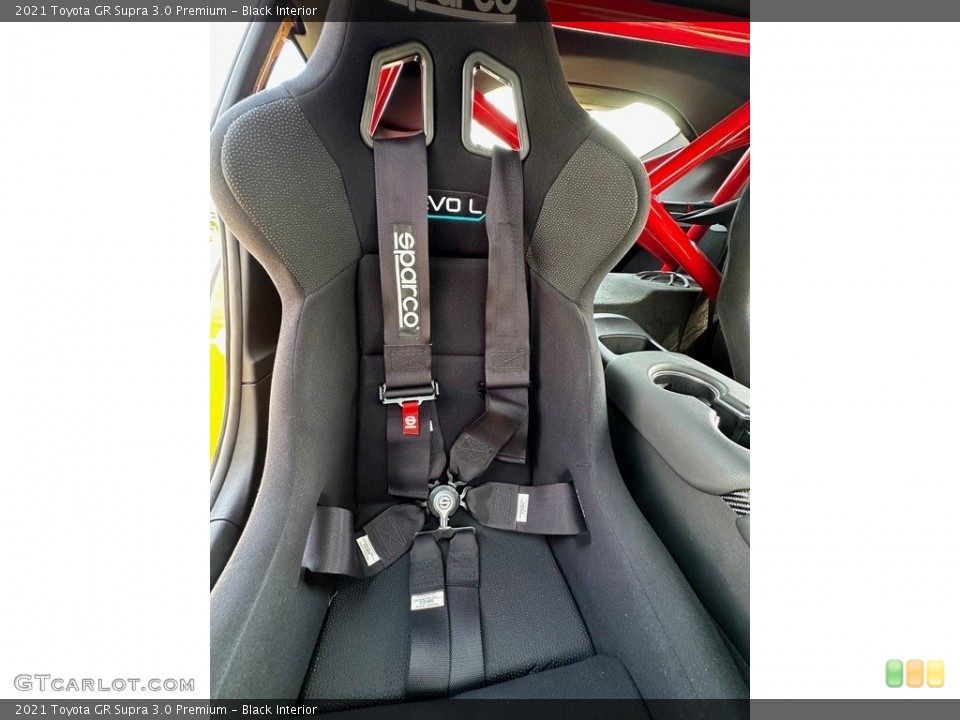 Black Interior Front Seat for the 2021 Toyota GR Supra 3.0 Premium #145039671