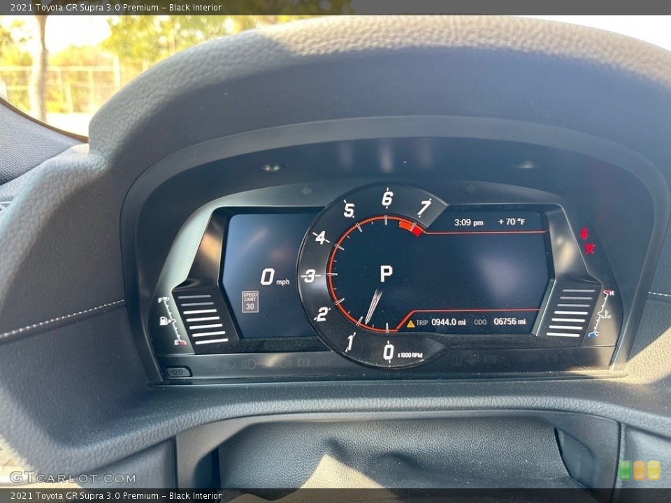 Black Interior Gauges for the 2021 Toyota GR Supra 3.0 Premium #145040058