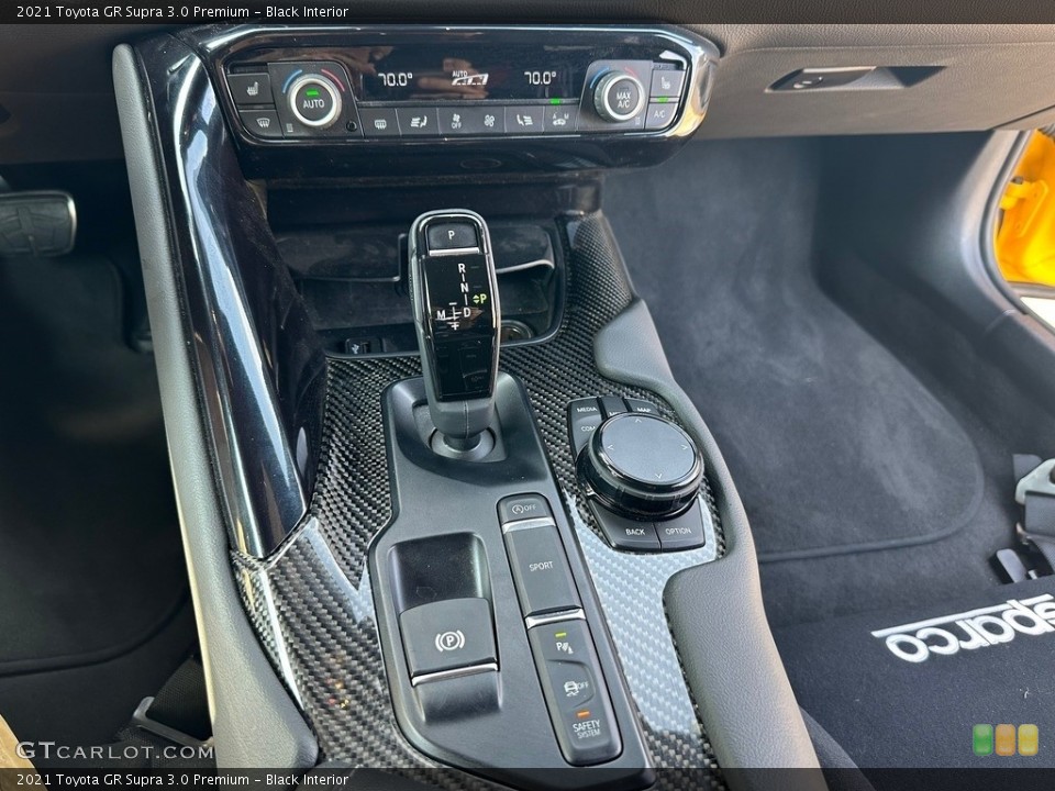 Black Interior Transmission for the 2021 Toyota GR Supra 3.0 Premium #145040112
