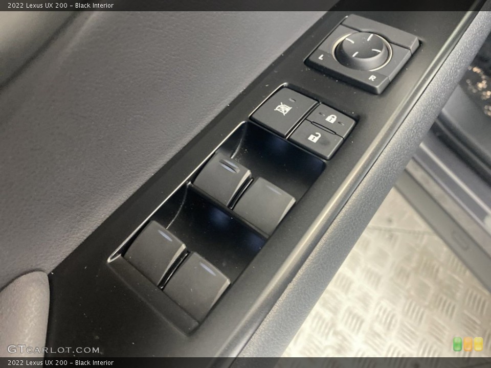 Black Interior Controls for the 2022 Lexus UX 200 #145040859