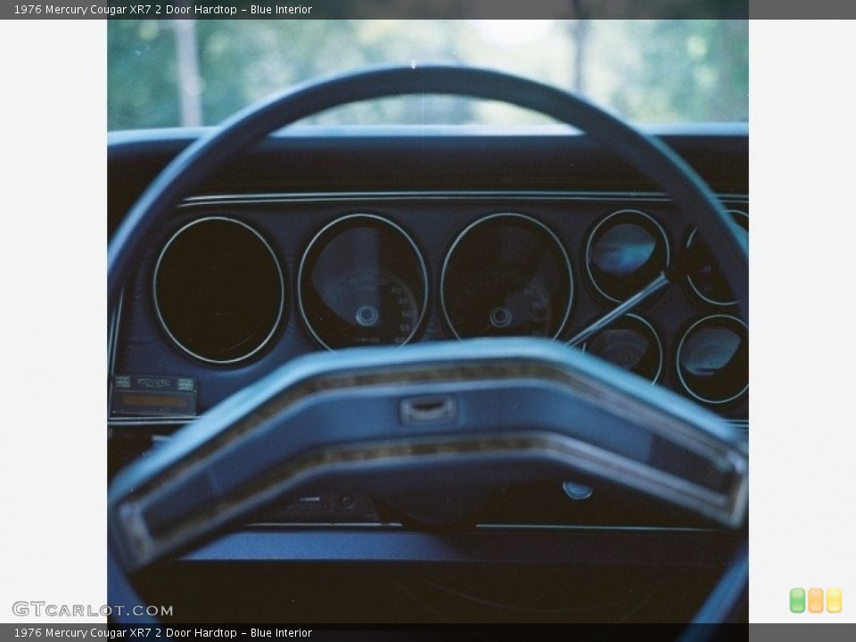 Blue Interior Gauges for the 1976 Mercury Cougar XR7 2 Door Hardtop #145041393