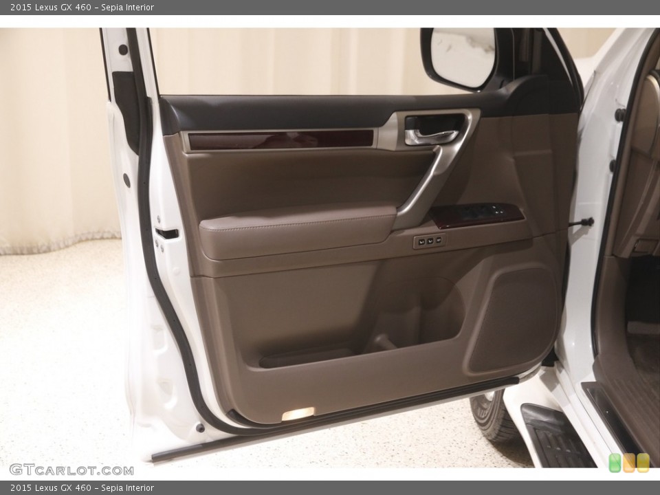 Sepia Interior Door Panel for the 2015 Lexus GX 460 #145041834