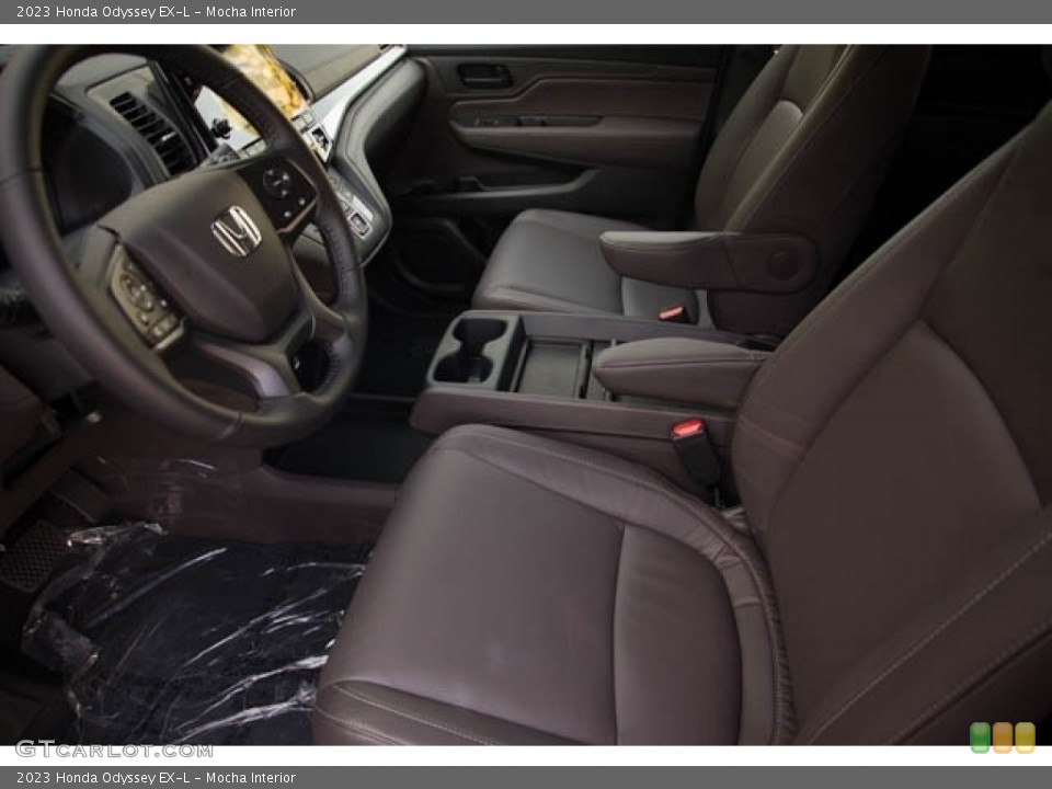 Mocha Interior Front Seat for the 2023 Honda Odyssey EX-L #145041861