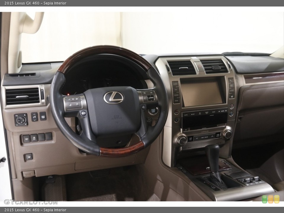 Sepia Interior Dashboard for the 2015 Lexus GX 460 #145041877