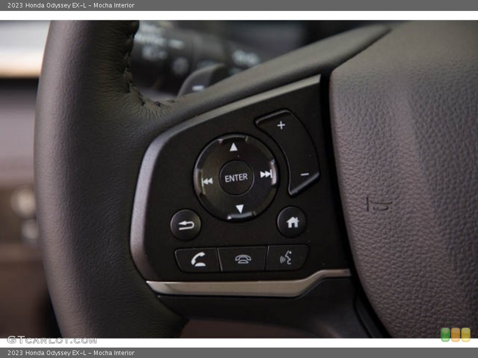 Mocha Interior Steering Wheel for the 2023 Honda Odyssey EX-L #145041954