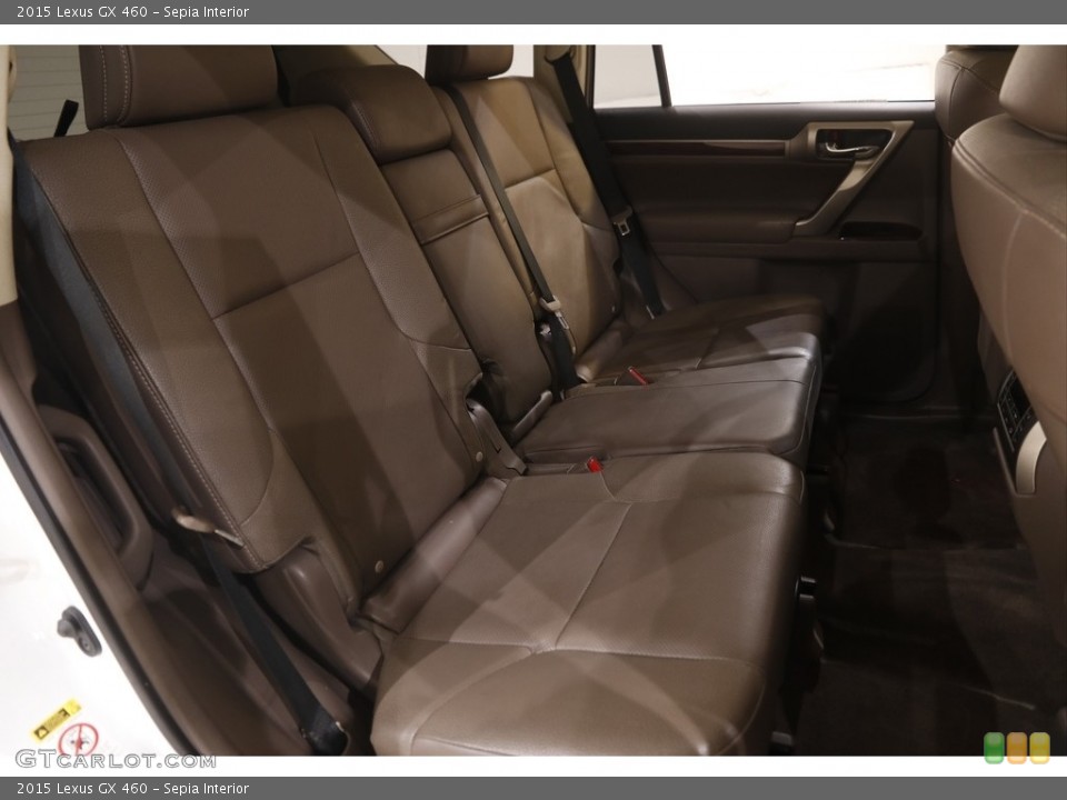 Sepia Interior Rear Seat for the 2015 Lexus GX 460 #145042179