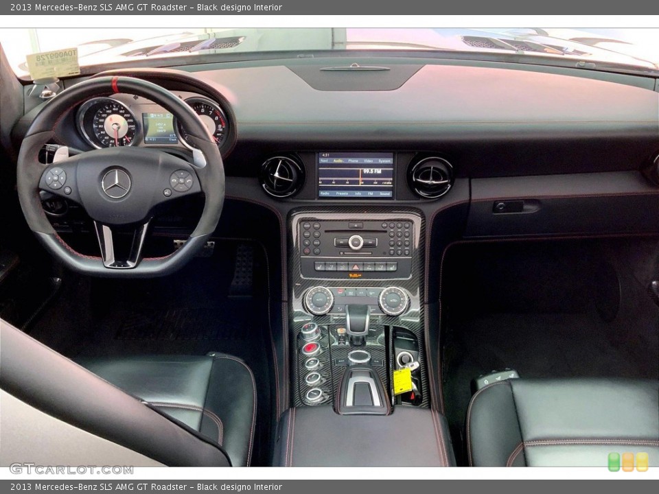 Black designo Interior Dashboard for the 2013 Mercedes-Benz SLS AMG GT Roadster #145044786