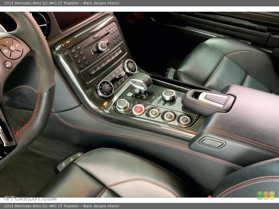 Black designo Interior Controls for the 2013 Mercedes-Benz SLS AMG GT Roadster #145044798