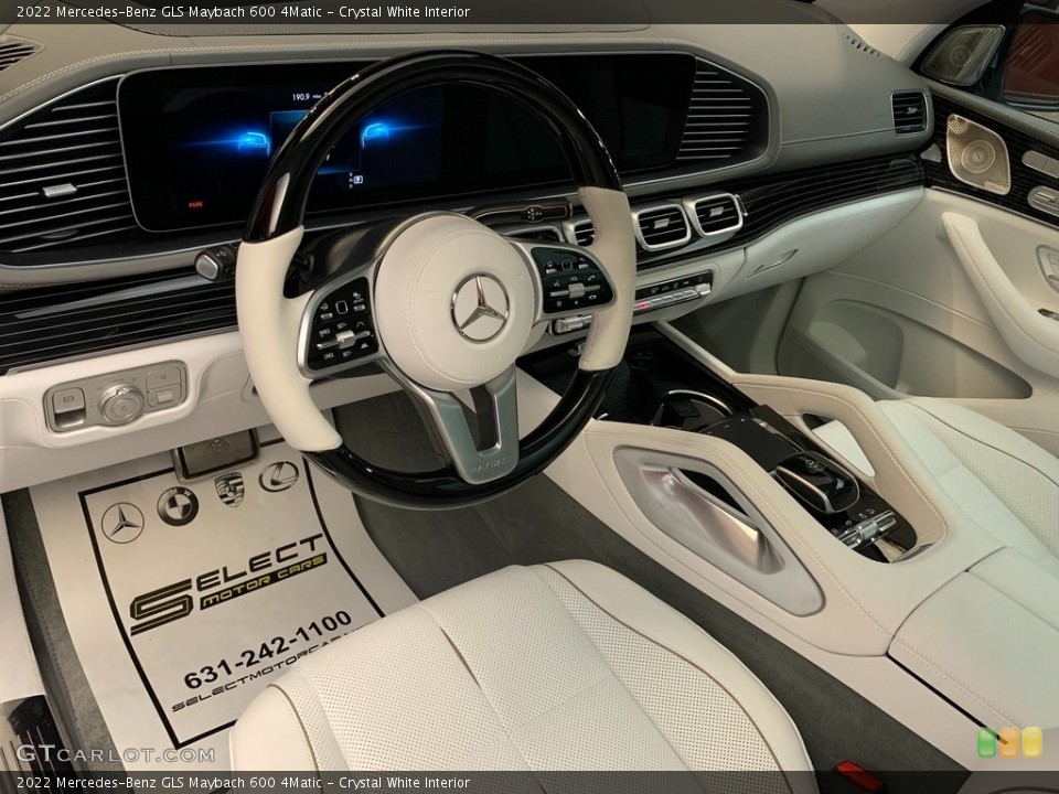 Crystal White Interior Photo for the 2022 Mercedes-Benz GLS Maybach 600 4Matic #145045660