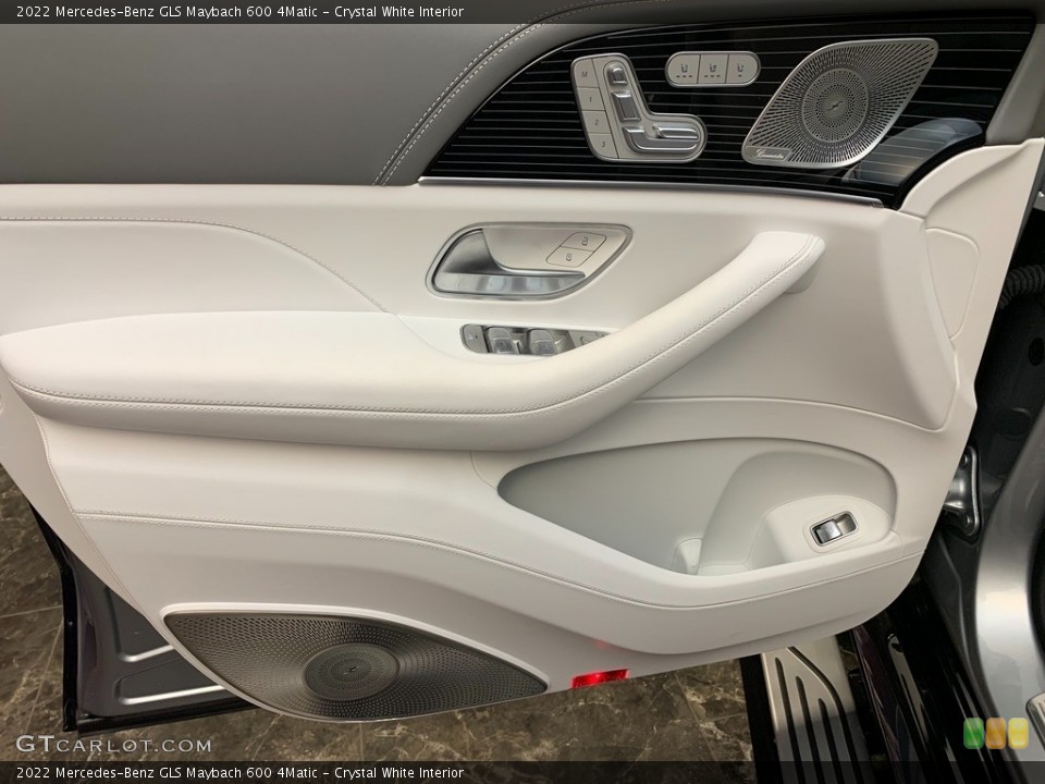 Crystal White Interior Door Panel for the 2022 Mercedes-Benz GLS Maybach 600 4Matic #145045750