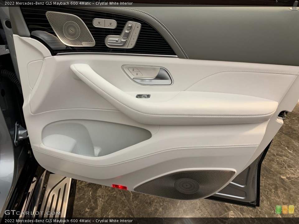 Crystal White Interior Door Panel for the 2022 Mercedes-Benz GLS Maybach 600 4Matic #145045771