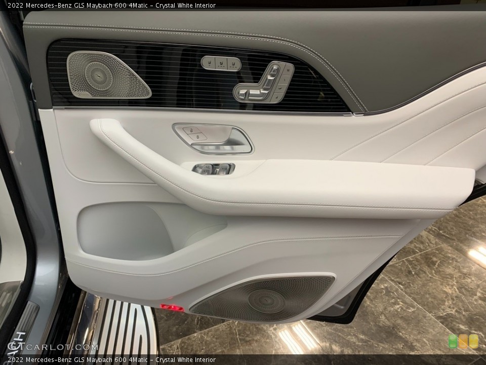 Crystal White Interior Door Panel for the 2022 Mercedes-Benz GLS Maybach 600 4Matic #145045792