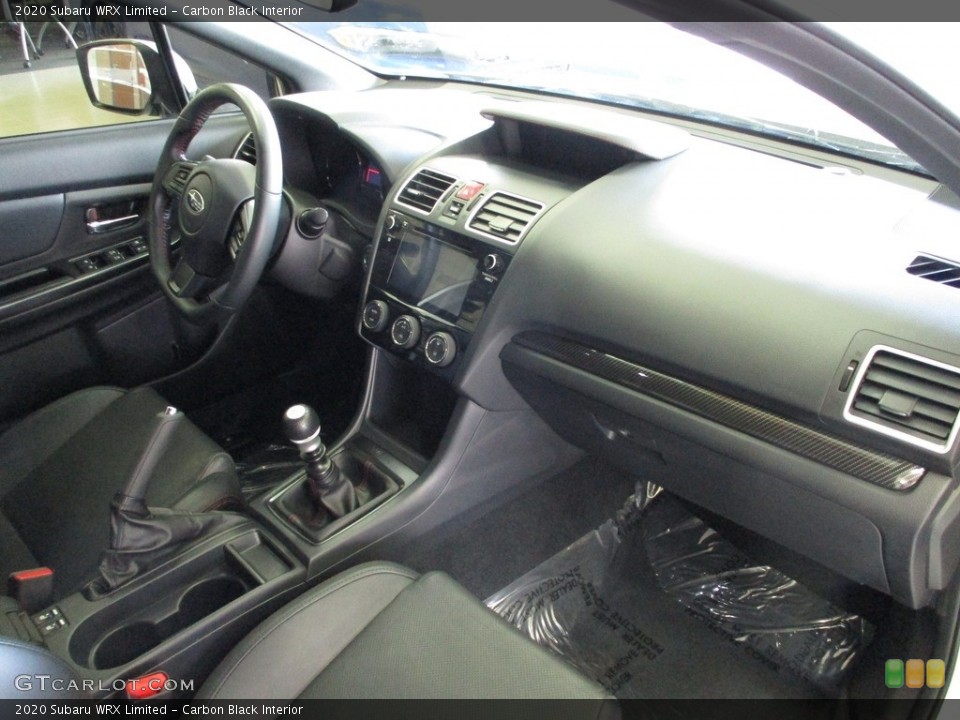 Carbon Black Interior Dashboard for the 2020 Subaru WRX Limited #145046929