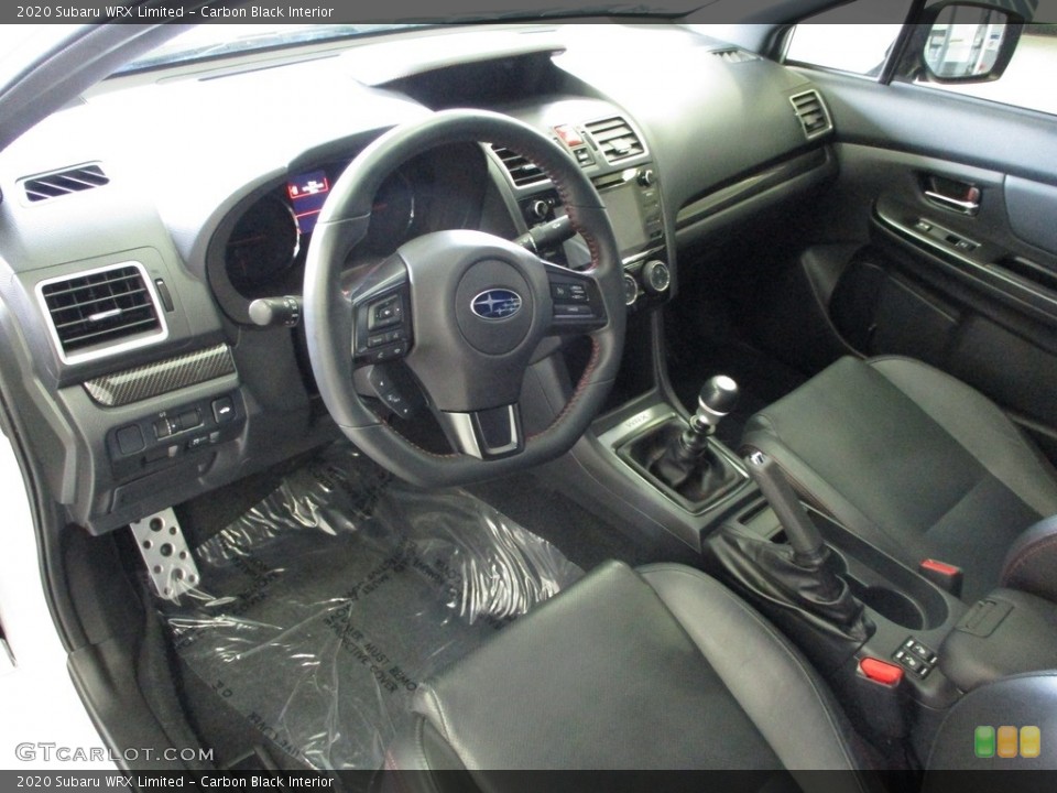 Carbon Black Interior Photo for the 2020 Subaru WRX Limited #145047109