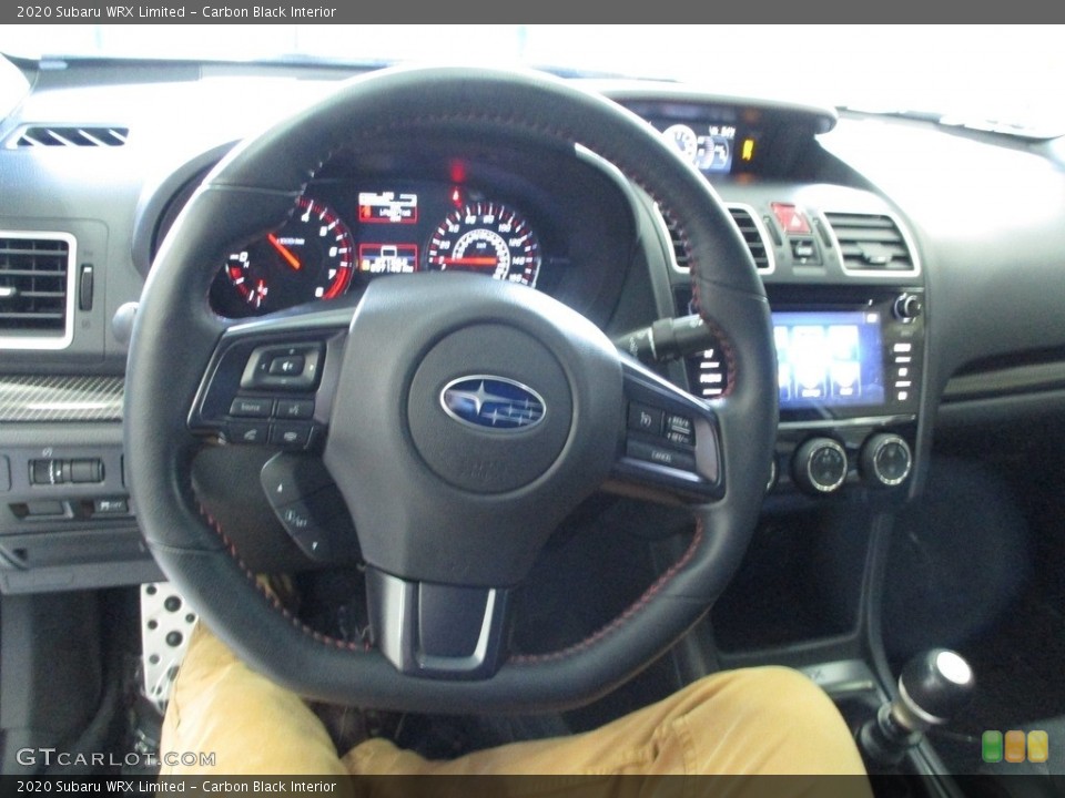 Carbon Black Interior Steering Wheel for the 2020 Subaru WRX Limited #145047145