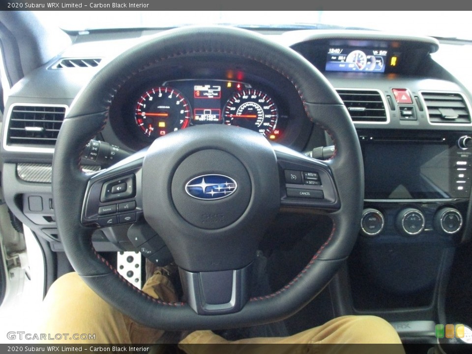 Carbon Black Interior Steering Wheel for the 2020 Subaru WRX Limited #145047214