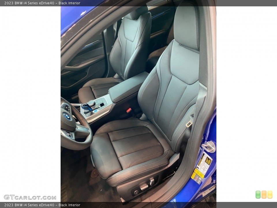 Black Interior Front Seat for the 2023 BMW i4 Series eDrive40 #145050218