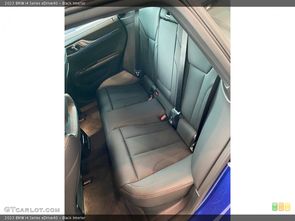 Black Interior Rear Seat for the 2023 BMW i4 Series eDrive40 #145050237
