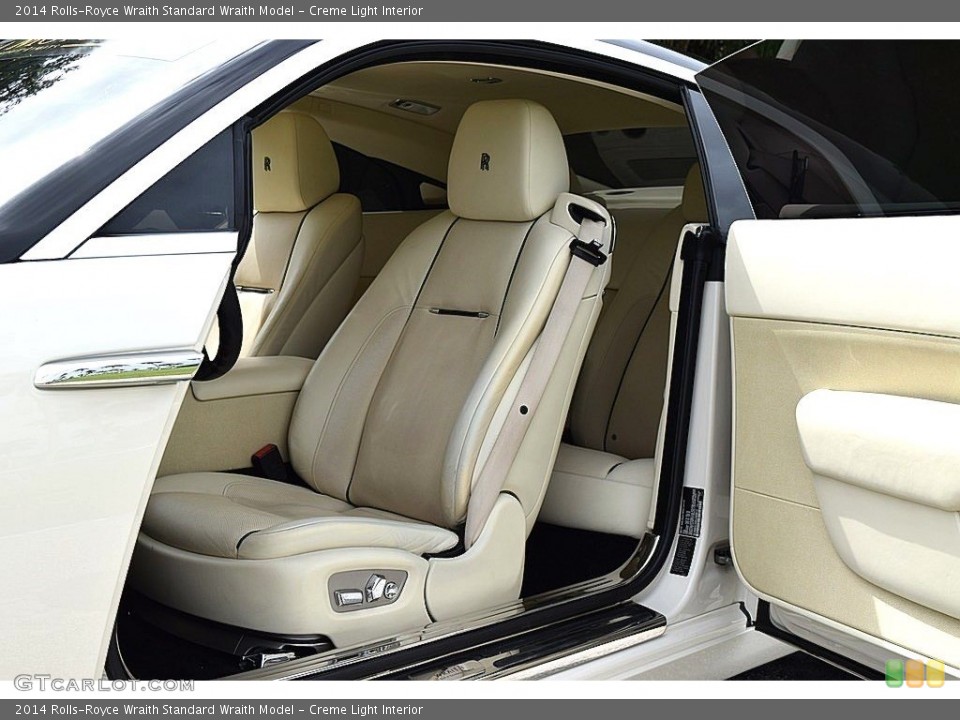 Creme Light Interior Front Seat for the 2014 Rolls-Royce Wraith  #145050394