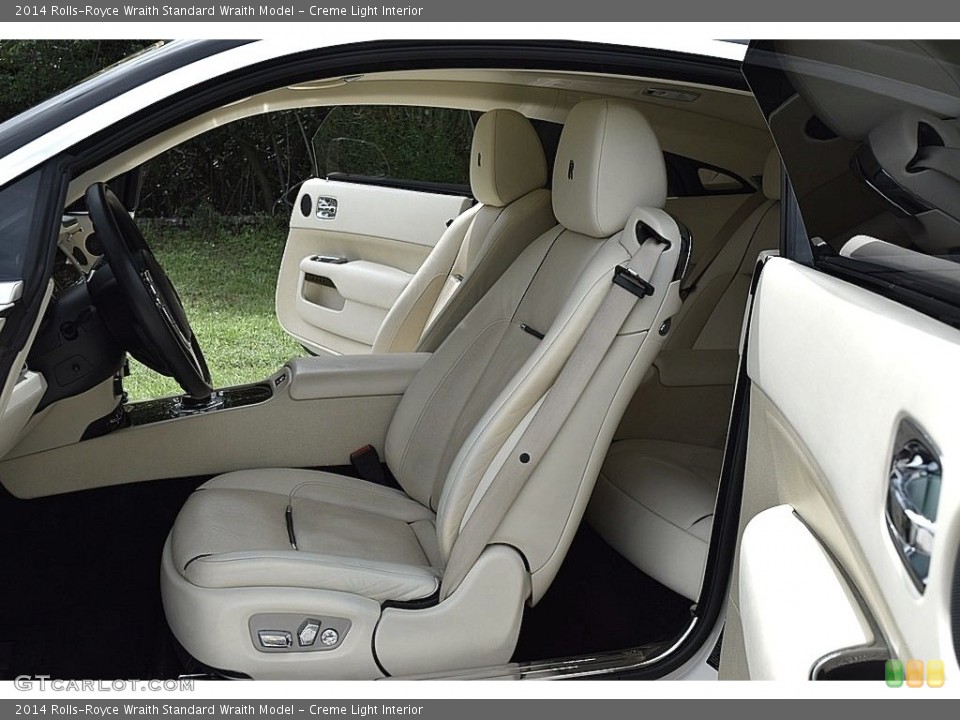 Creme Light Interior Front Seat for the 2014 Rolls-Royce Wraith  #145050419