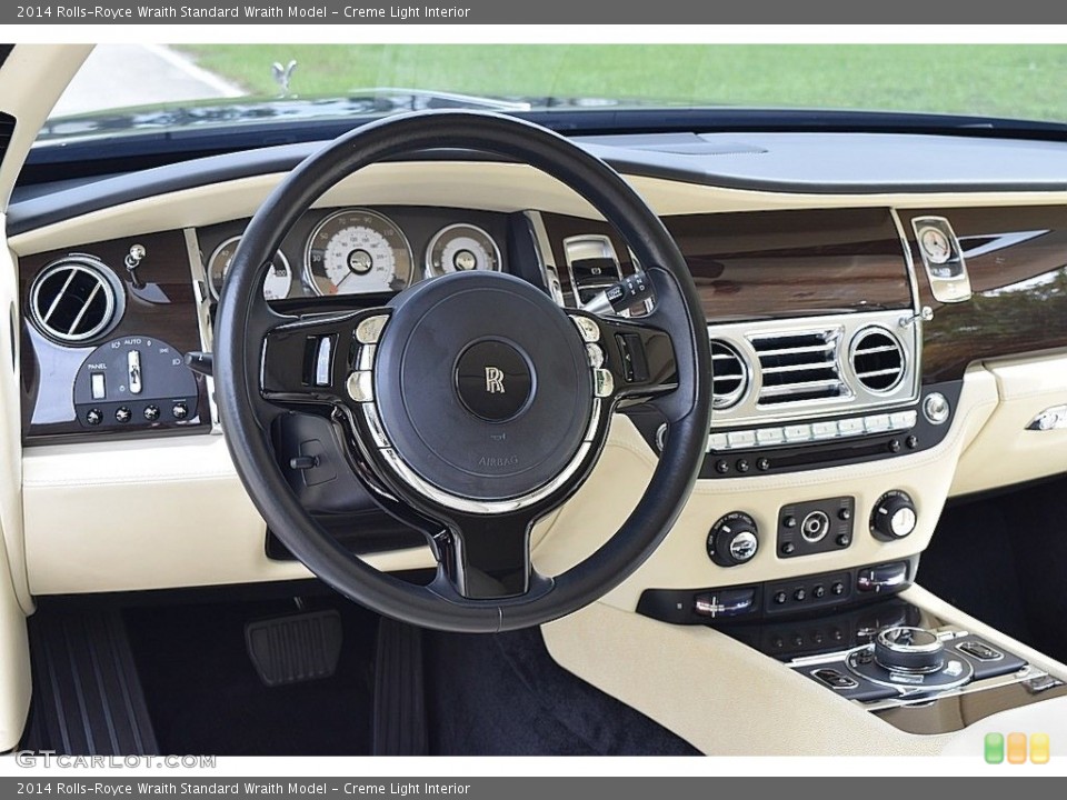 Creme Light Interior Steering Wheel for the 2014 Rolls-Royce Wraith  #145050548