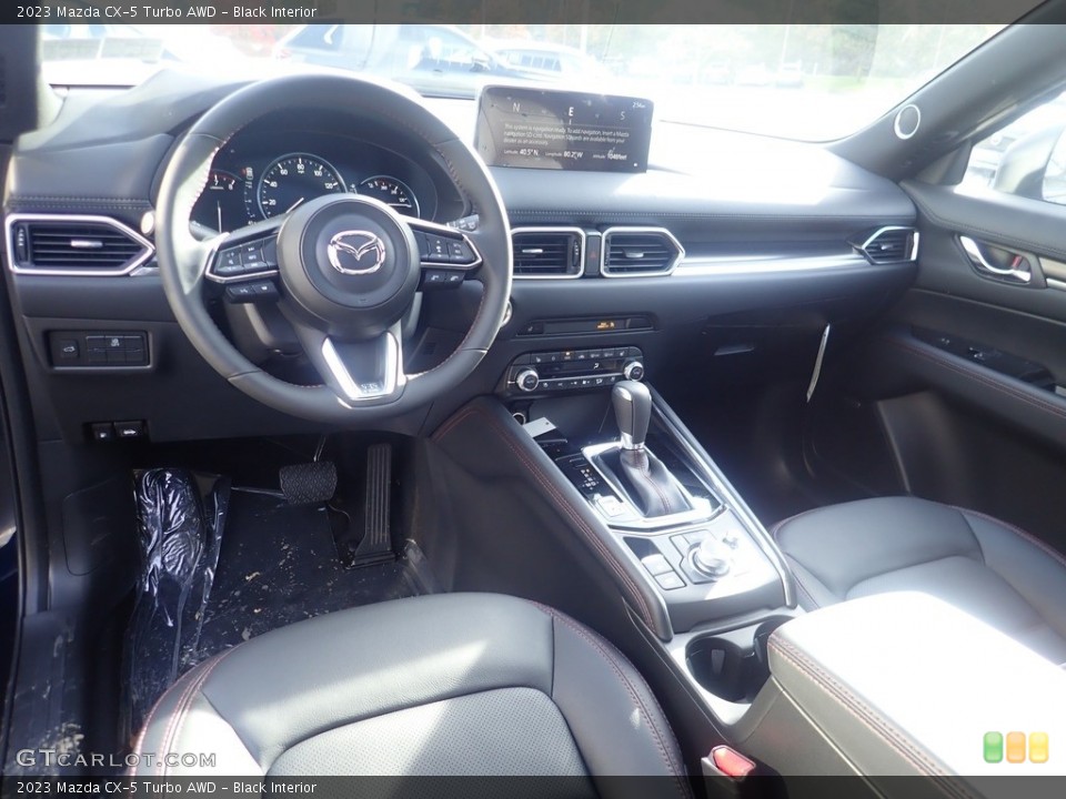 Black Interior Photo for the 2023 Mazda CX-5 Turbo AWD #145050676