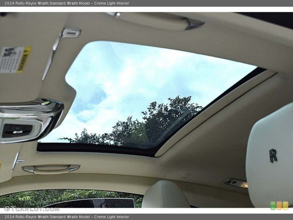Creme Light Interior Sunroof for the 2014 Rolls-Royce Wraith  #145050889