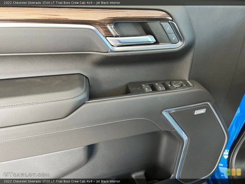 Jet Black Interior Door Panel for the 2022 Chevrolet Silverado 1500 LT Trail Boss Crew Cab 4x4 #145051336