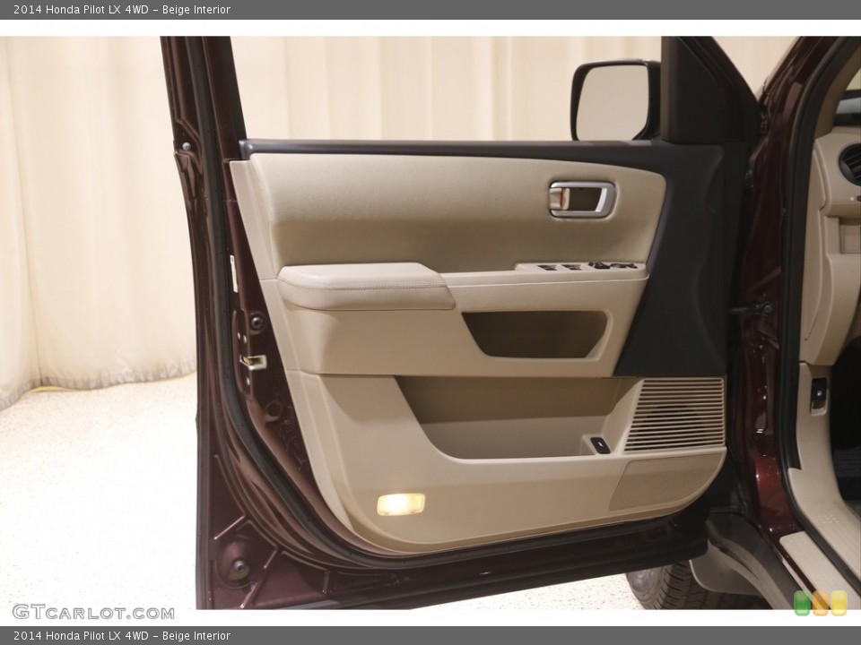 Beige Interior Door Panel for the 2014 Honda Pilot LX 4WD #145051357