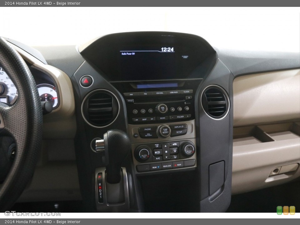 Beige Interior Controls for the 2014 Honda Pilot LX 4WD #145051468