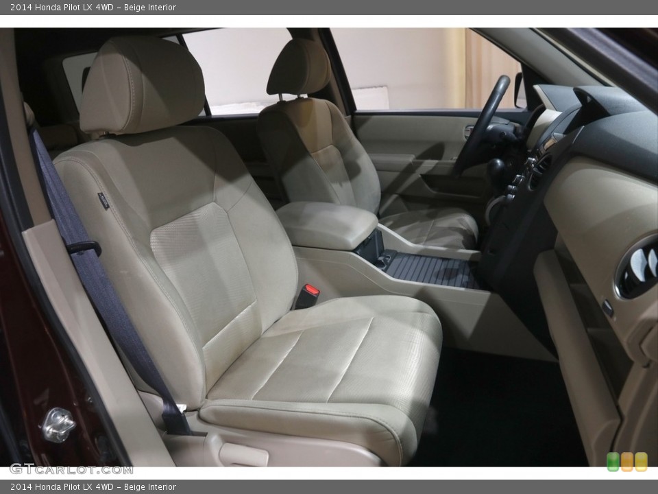 Beige Interior Front Seat for the 2014 Honda Pilot LX 4WD #145051540