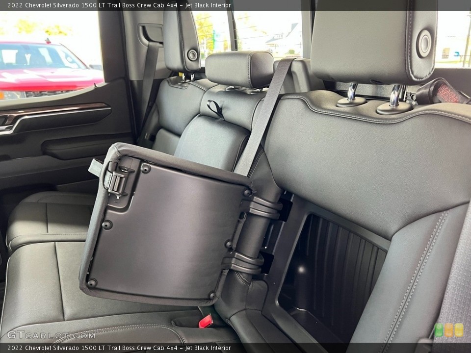 Jet Black Interior Rear Seat for the 2022 Chevrolet Silverado 1500 LT Trail Boss Crew Cab 4x4 #145051835