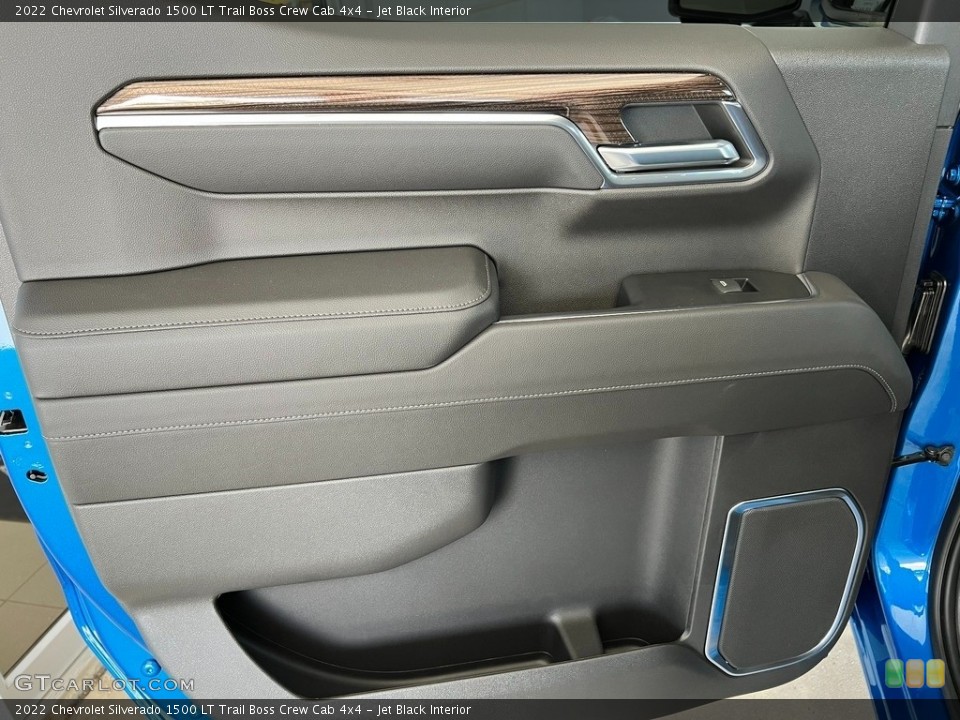 Jet Black Interior Door Panel for the 2022 Chevrolet Silverado 1500 LT Trail Boss Crew Cab 4x4 #145051891