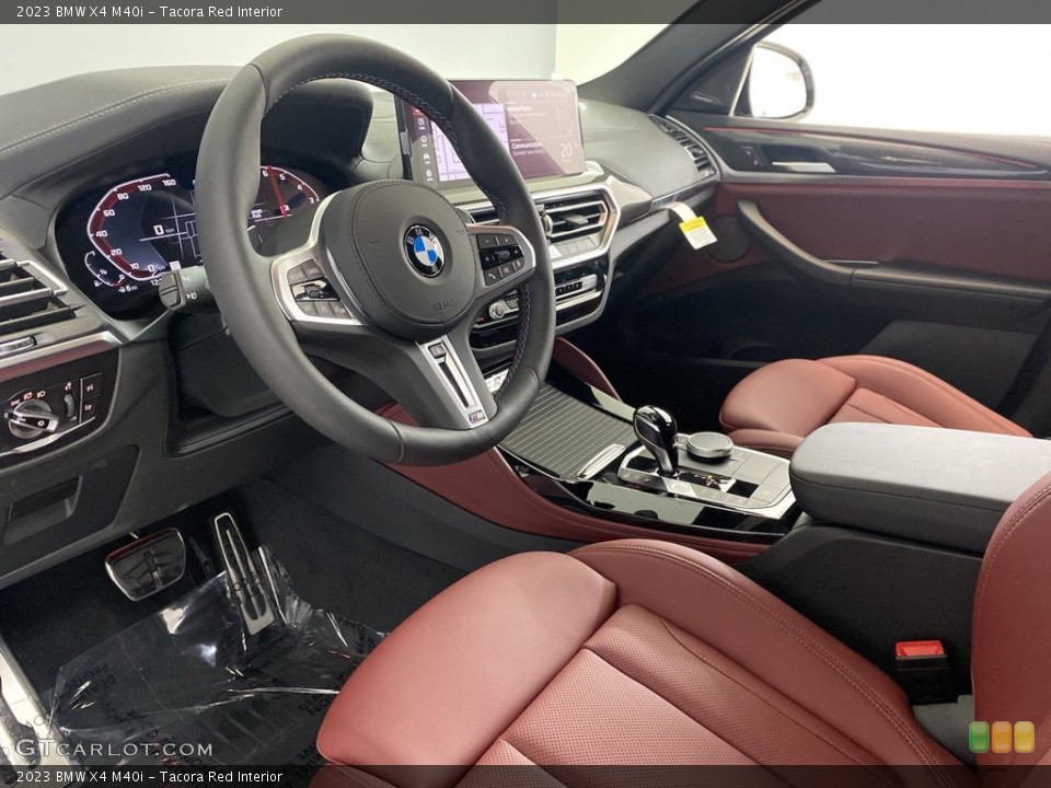 Tacora Red Interior Photo for the 2023 BMW X4 M40i #145052104