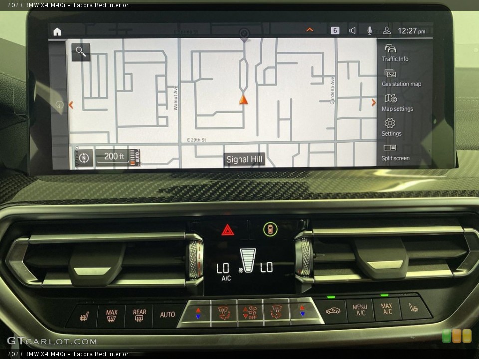 Tacora Red Interior Navigation for the 2023 BMW X4 M40i #145052284