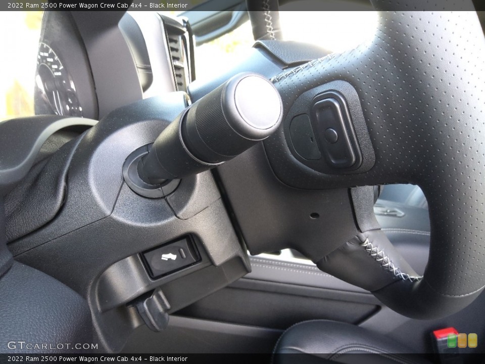 Black Interior Steering Wheel for the 2022 Ram 2500 Power Wagon Crew Cab 4x4 #145053673