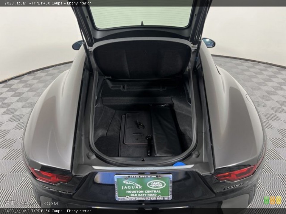 Ebony Interior Trunk for the 2023 Jaguar F-TYPE P450 Coupe #145053760