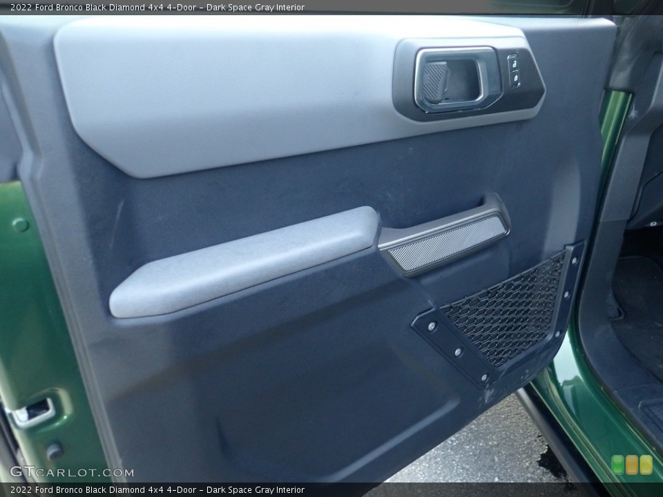 Dark Space Gray Interior Door Panel for the 2022 Ford Bronco Black Diamond 4x4 4-Door #145055131
