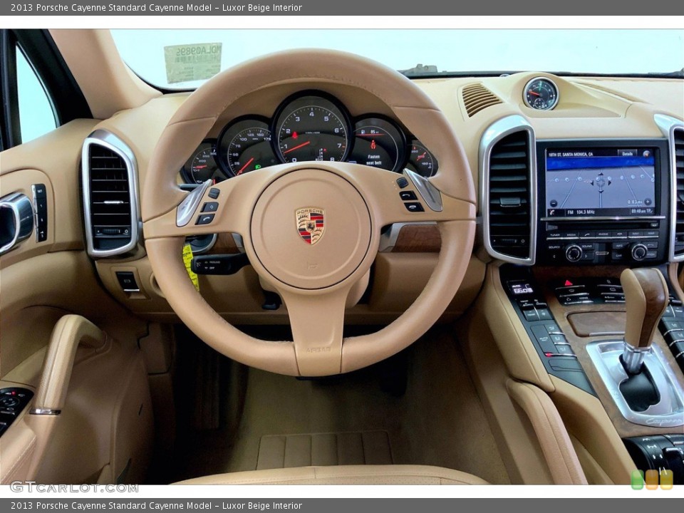 Luxor Beige Interior Steering Wheel for the 2013 Porsche Cayenne  #145055766