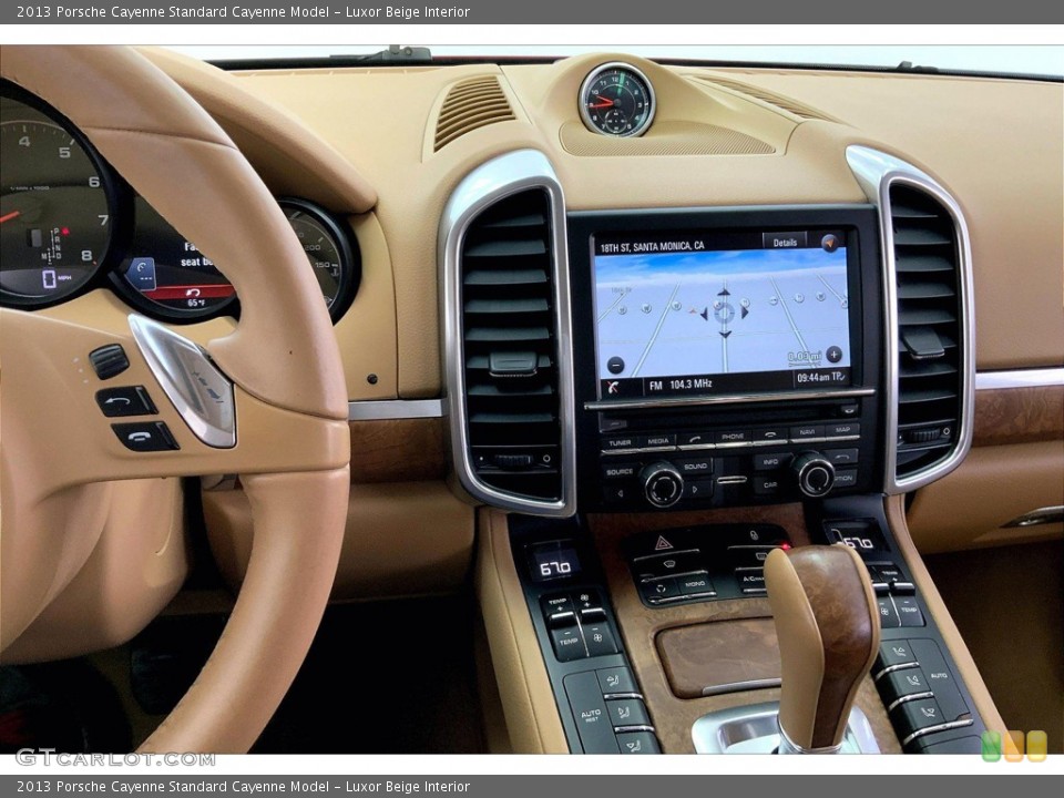 Luxor Beige Interior Controls for the 2013 Porsche Cayenne  #145055798
