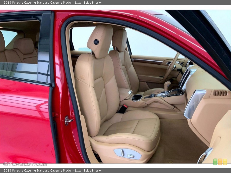 Luxor Beige Interior Front Seat for the 2013 Porsche Cayenne  #145055822