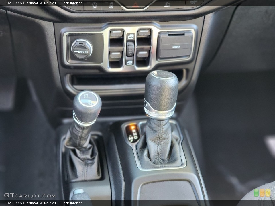 Black Interior Transmission for the 2023 Jeep Gladiator Willys 4x4 #145055875