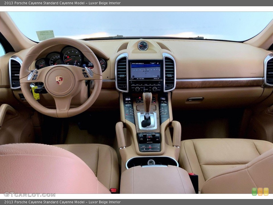 Luxor Beige Interior Dashboard for the 2013 Porsche Cayenne  #145056028