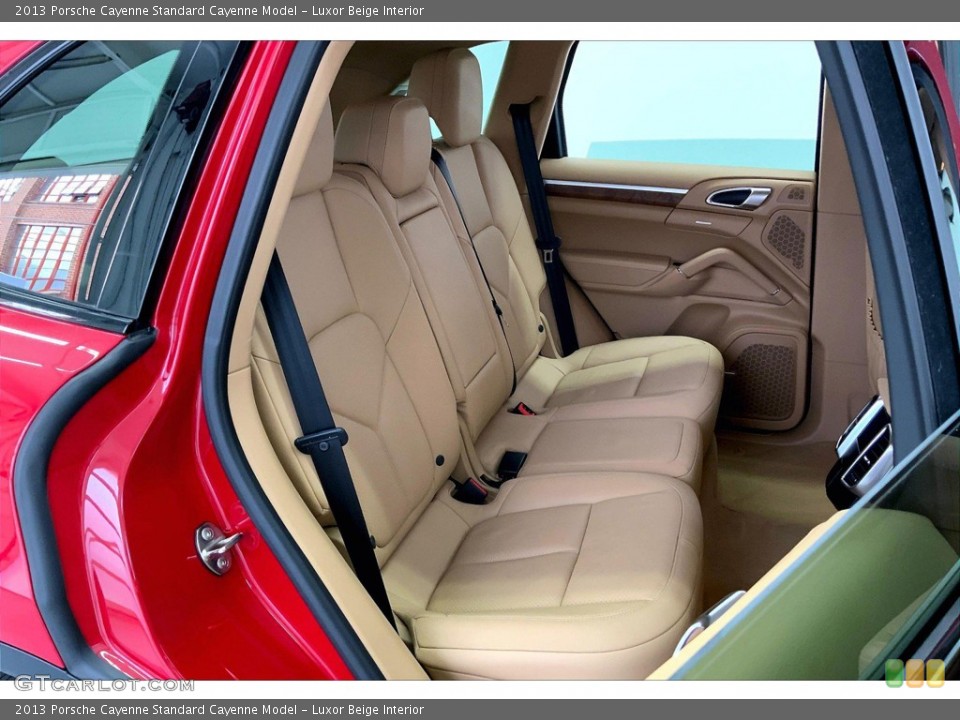 Luxor Beige Interior Rear Seat for the 2013 Porsche Cayenne  #145056125