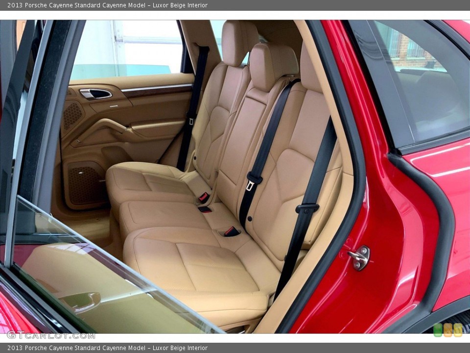 Luxor Beige Interior Rear Seat for the 2013 Porsche Cayenne  #145056156
