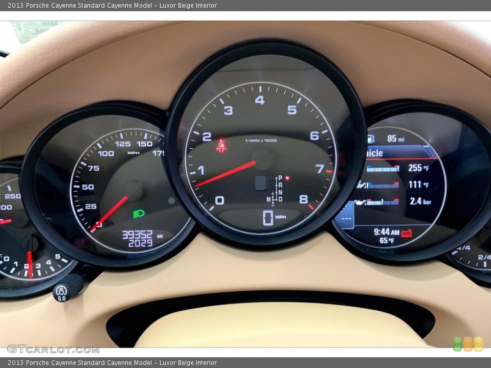 Luxor Beige Interior Gauges for the 2013 Porsche Cayenne  #145056234