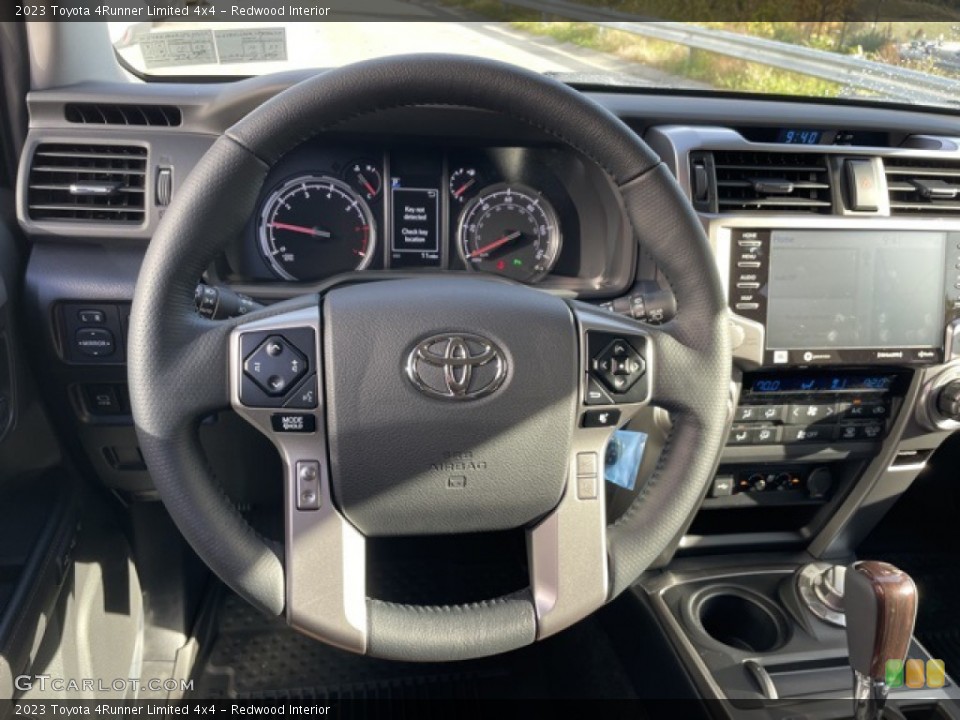 Redwood Interior Steering Wheel for the 2023 Toyota 4Runner Limited 4x4 #145058596