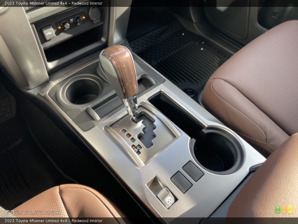 Redwood Interior Transmission for the 2023 Toyota 4Runner Limited 4x4 #145058642