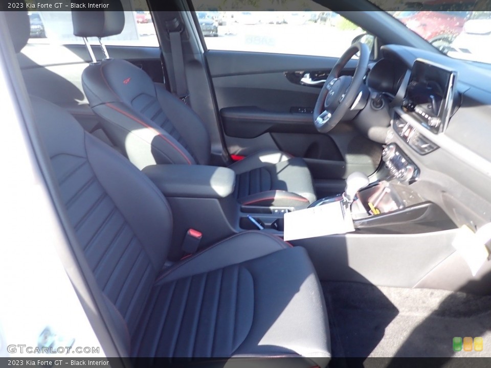 Black Interior Front Seat for the 2023 Kia Forte GT #145058743